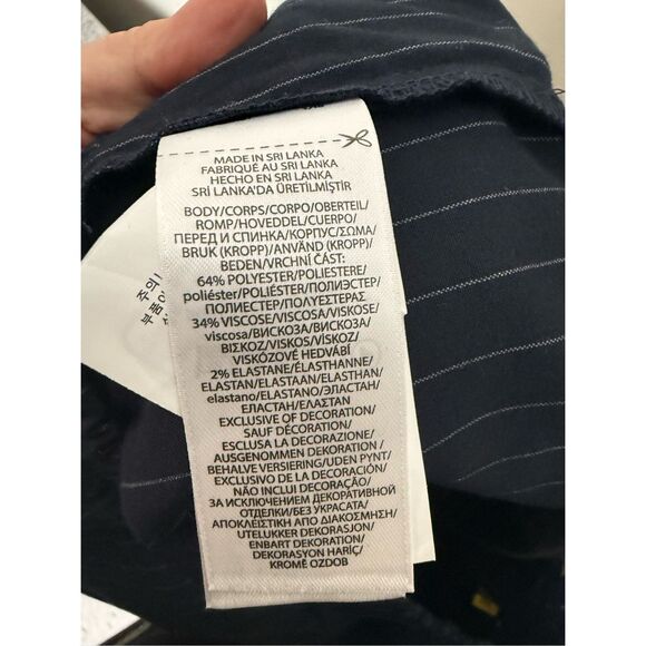 Polo Ralph Lauren Prepster Stretch Classic Fit Pants Size XL Navy Pinstripe NWT - Picture 5 of 5